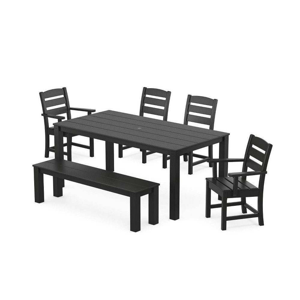 Polywood Lakeside 6-Piece Parsons Outdoor Patio Dining Set: $2,495.99 Polywood Lakeside 6-Piece Parsons Outdoor Patio Dining Set: $2,495.99