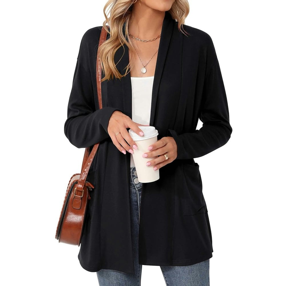 Shine Up Women's Open Front Cardigan with Pockets: $13.31 Shine Up Women's Open Front Cardigan with Pockets: $13.31