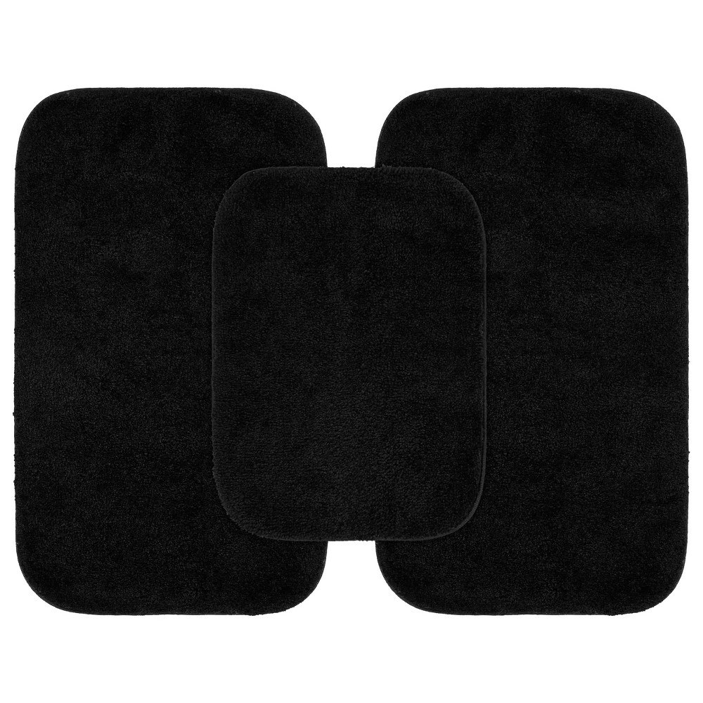 Garland Rug 3-Piece Traditional Nylon Washable Bathroom Rug Set: $39.99 Garland Rug 3-Piece Traditional Nylon Washable Bathroom Rug Set: $39.99