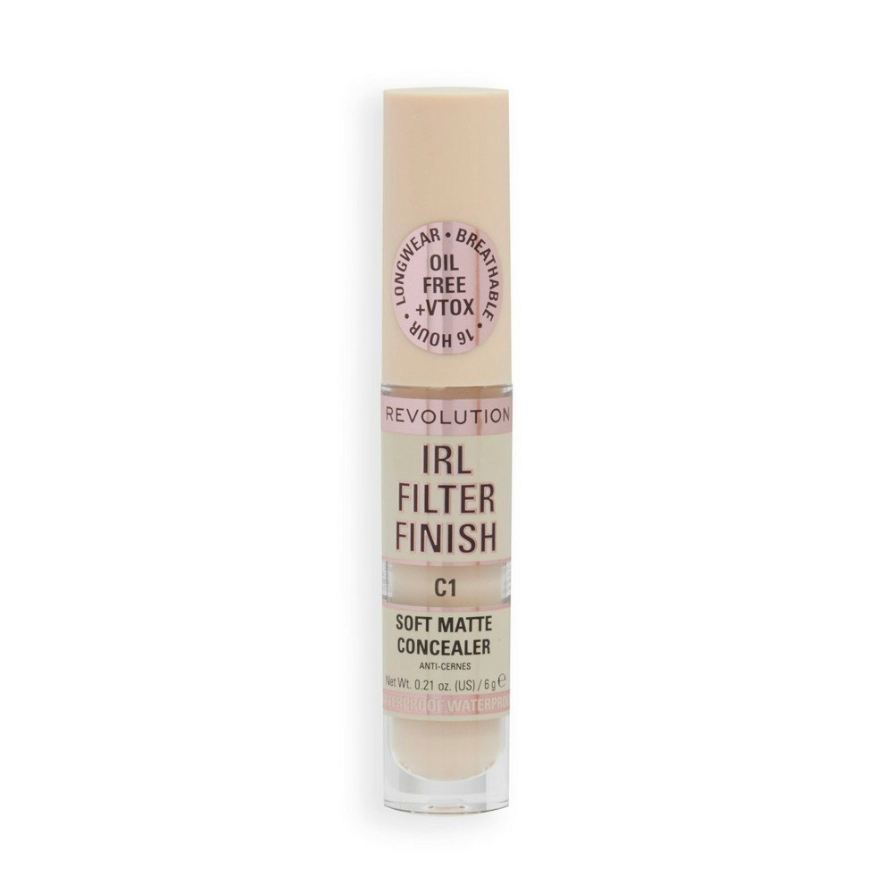 Makeup Revolution IRL Filter Longwear Concealer 0.21oz: $8 Makeup Revolution IRL Filter Longwear Concealer 0.21oz: $8