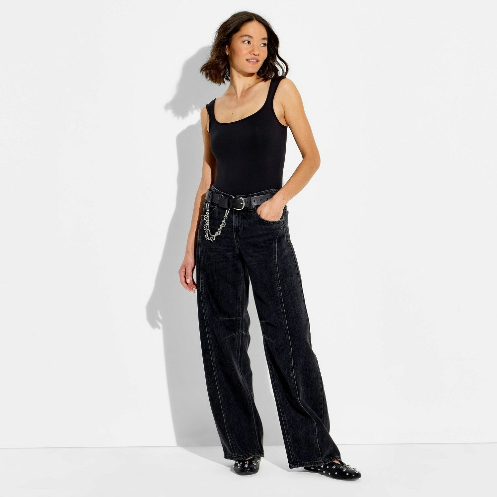 Women's Butterbliss Sleeveless Square Neck Bodysuit: $15