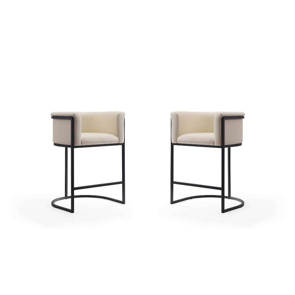 Manhattan Comfort Cosmopolitan Metal Counter Height Barstools 2-Pack: $477.99 Manhattan Comfort Cosmopolitan Metal Counter Height Barstools 2-Pack: $477.99