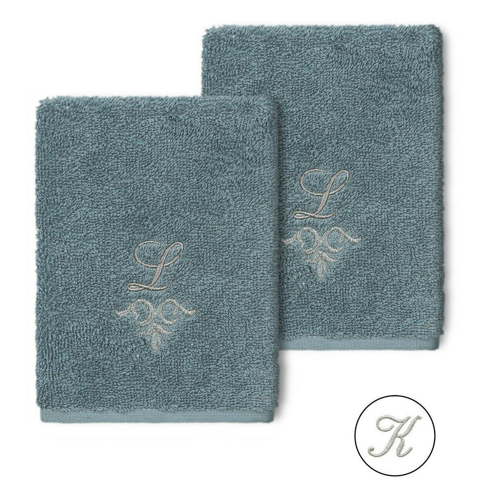 Linum Home Textiles Monogrammed Washcloth 2-Pack: $26.99 Linum Home Textiles Monogrammed Washcloth 2-Pack: $26.99