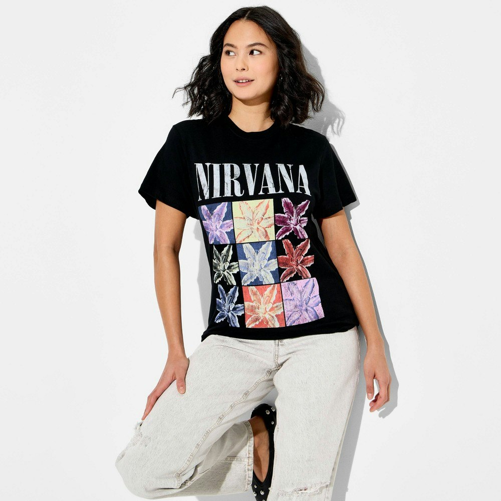 Women's Nirvana Graphic T-Shirt: $12 Women's Nirvana Graphic T-Shirt: $12