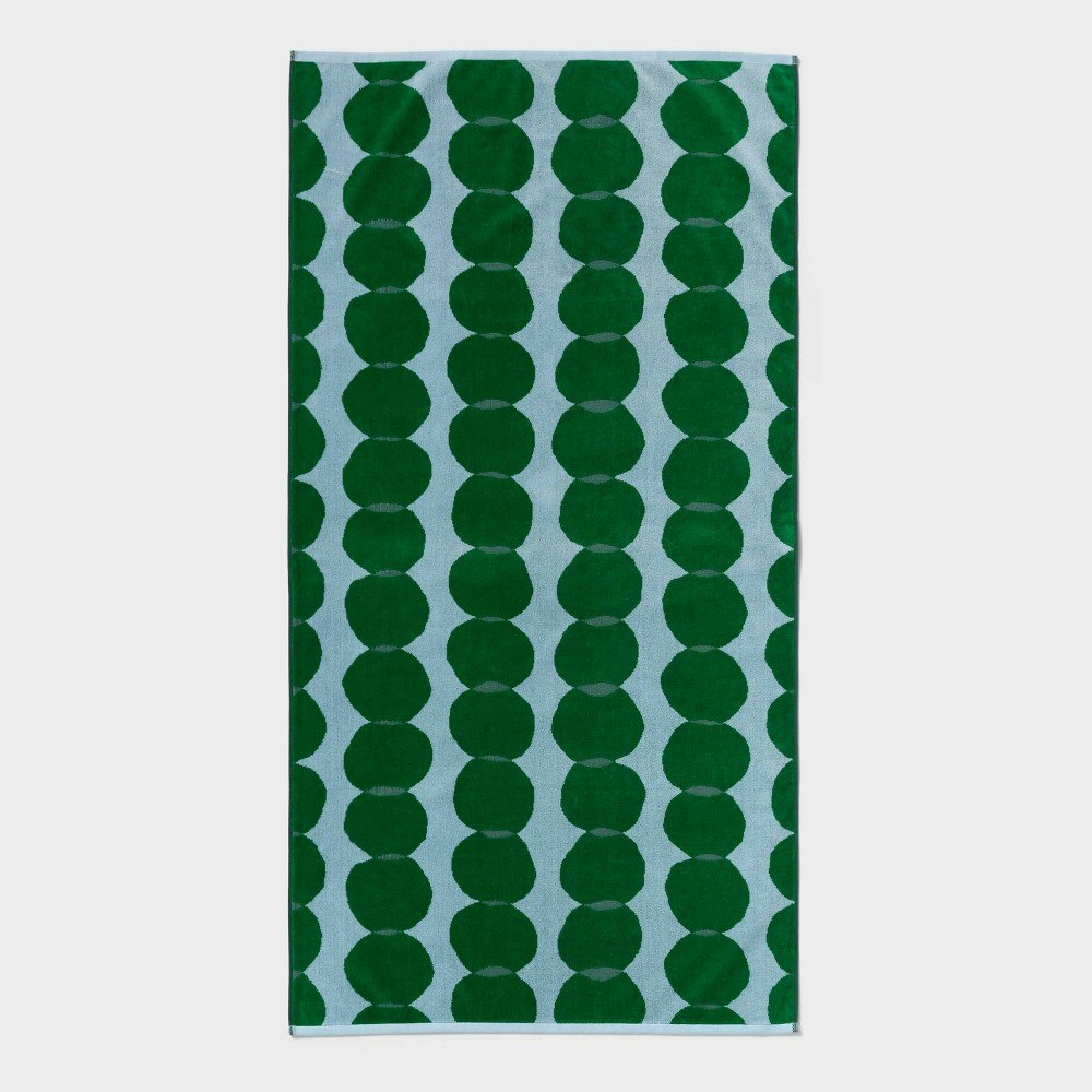 36"x72" Bubble Dot Beach Towel: $15