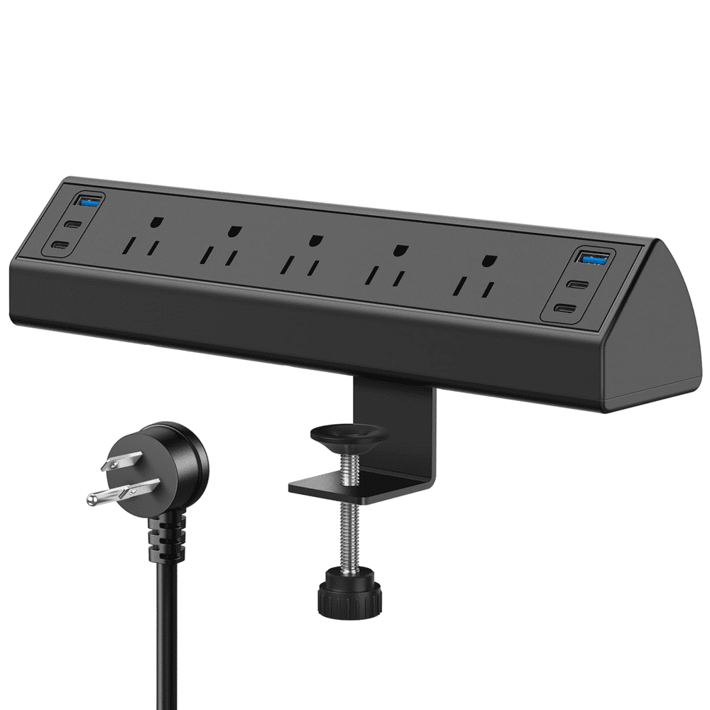 Vilong Desk Clamp 40W 5-Outlet 6-USB Surge Protector: $32.98 Vilong Desk Clamp 40W 5-Outlet 6-USB Surge Protector: $32.98