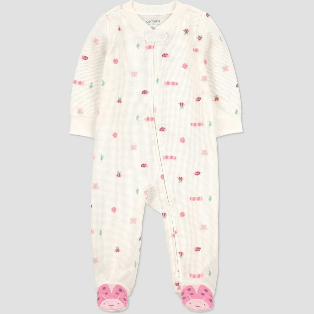 Carter's Just One You Baby Girls' Bug Graphic Sleep N' Play 6-9M: $8 Carter's Just One You Baby Girls' Bug Graphic Sleep N' Play 6-9M: $8