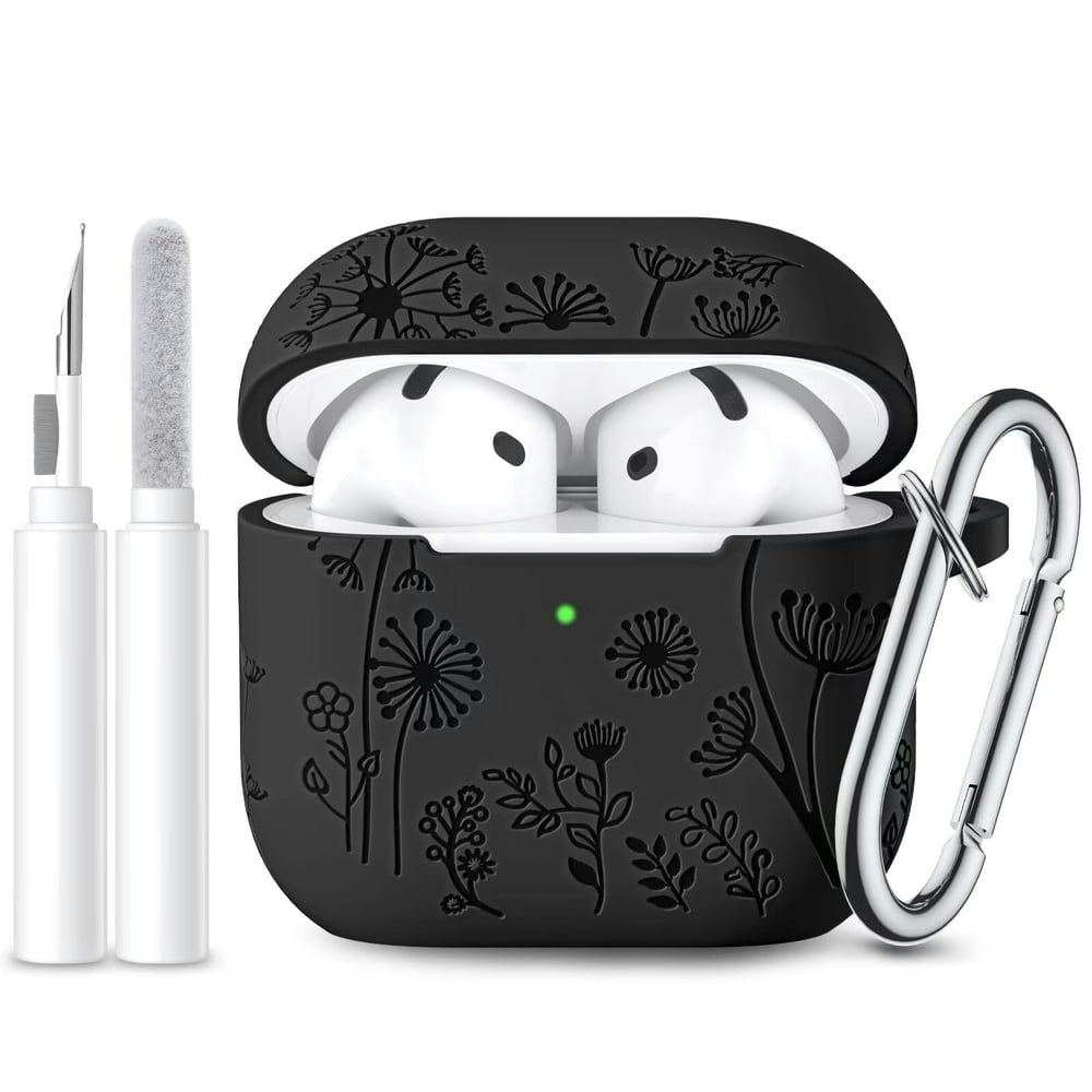 Comvin Apple AirPods 4 Silicone Case with Keychain and Cleaner Kit: $8.49 Comvin Apple AirPods 4 Silicone Case with Keychain and Cleaner Kit: $8.49