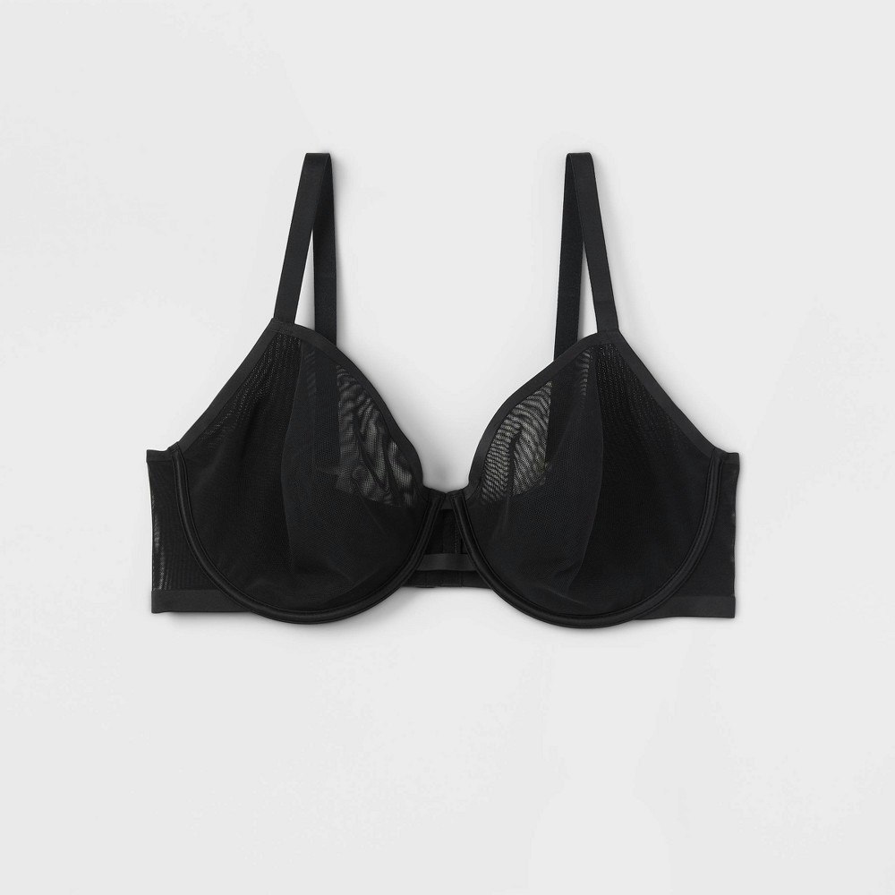 Auden Women's Mesh Unlined Demi Bra 42DD: $25