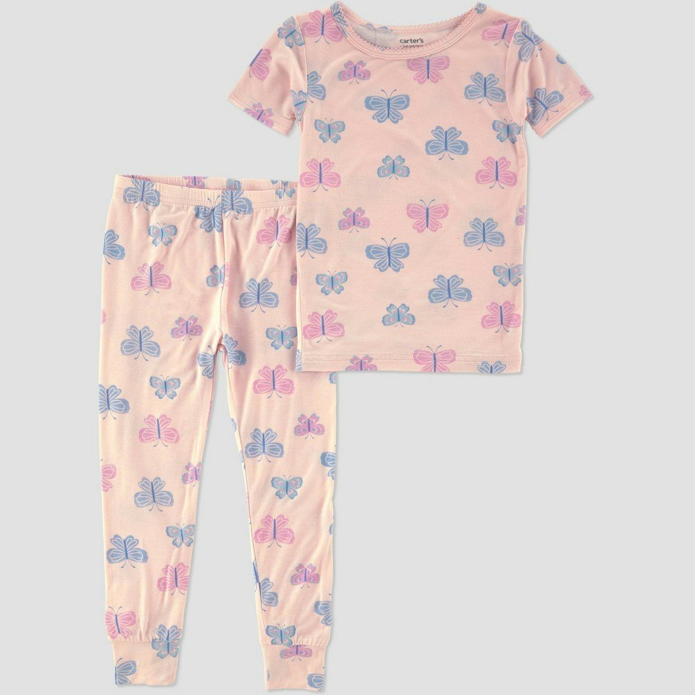 Carter's Just One You Toddler Girls' 2-Piece Butterfly Pajama Set 3T: $12 Carter's Just One You Toddler Girls' 2-Piece Butterfly Pajama Set 3T: $12