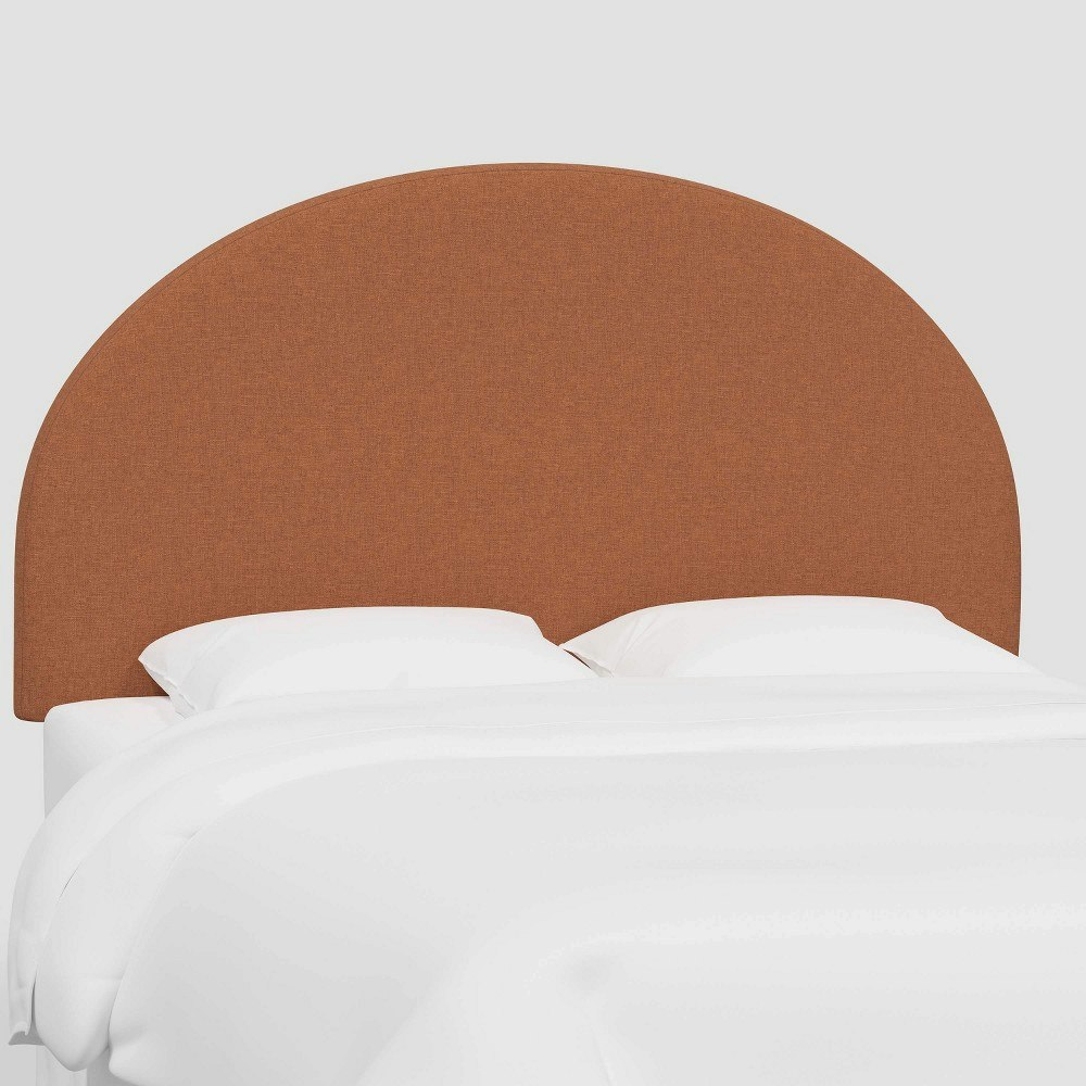 Threshold Adaline Full Upholstered Half-Moon Headboard: $575 Threshold Adaline Full Upholstered Half-Moon Headboard: $575