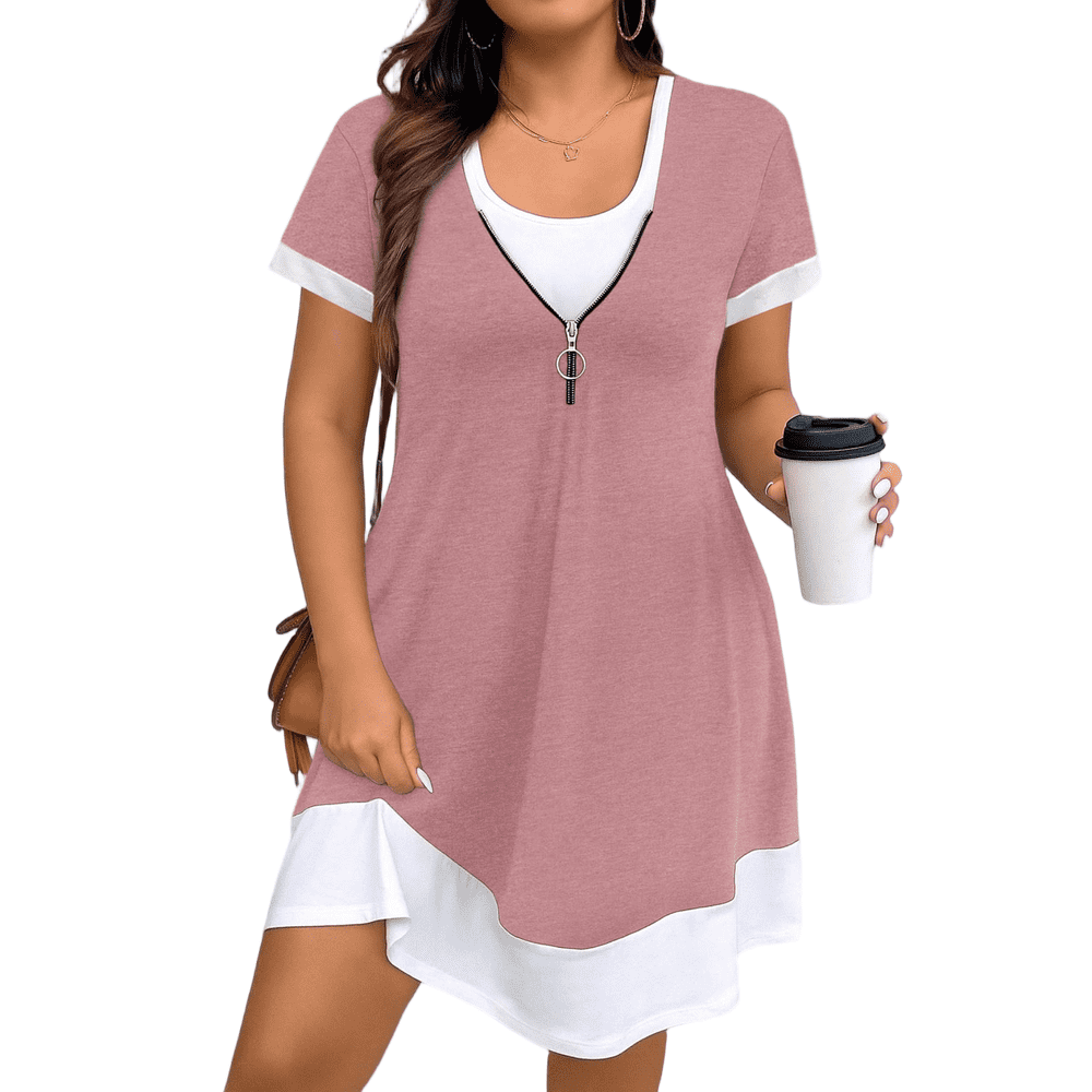 Cuteduck Women's Plus-Size Summer Dress: $18.99 Cuteduck Women's Plus-Size Summer Dress: $18.99
