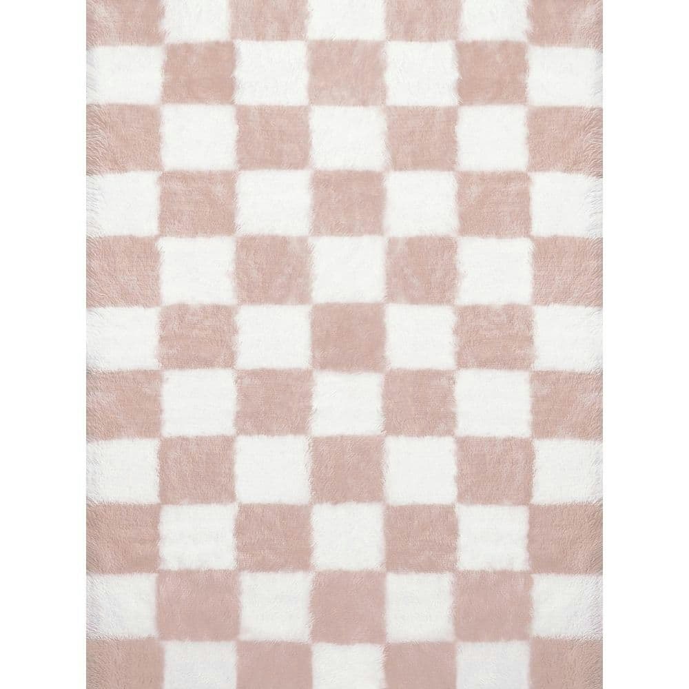4' x 6' Checkerboard Shag Area Rug: $38.04 4' x 6' Checkerboard Shag Area Rug: $38.04