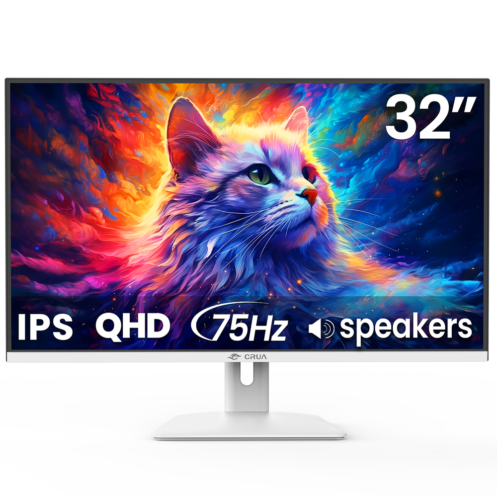 Crua 32" 1440p HDR IPS FreeSync Monitor: $173.99 Crua 32" 1440p HDR IPS FreeSync Monitor: $173.99