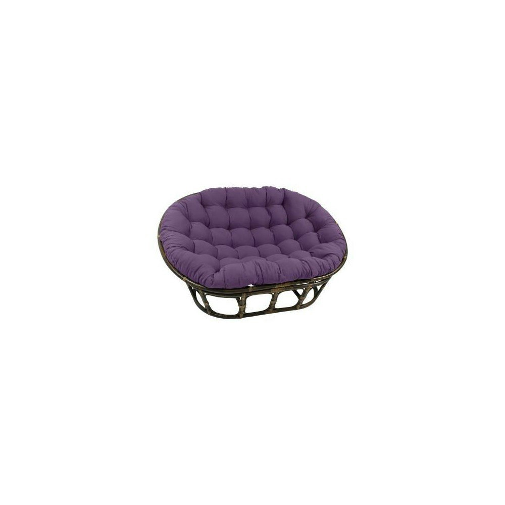 International Caravan 63"x45" Double Papasan Chair with Twill Cushion: $391.99