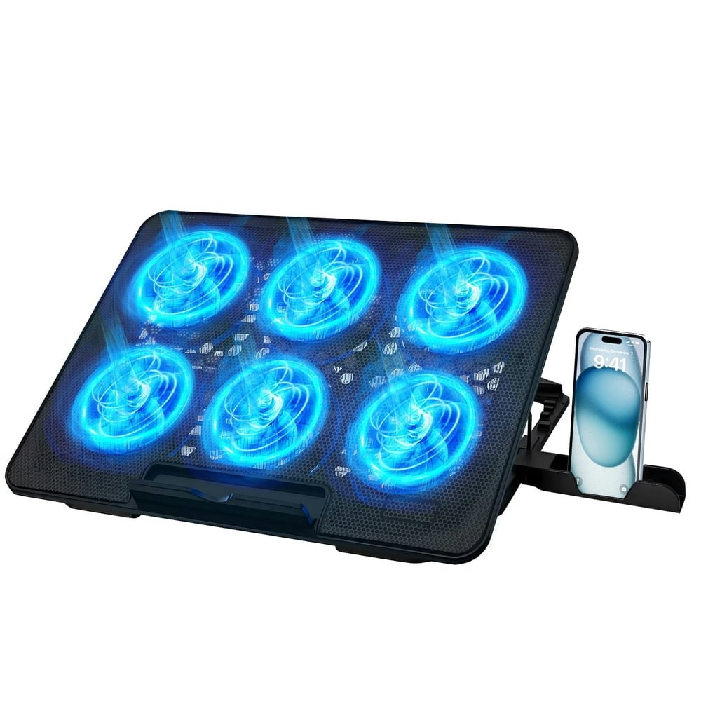Atzeste 6-Fan Laptop Cooling Pad: $21.59 Atzeste 6-Fan Laptop Cooling Pad: $21.59