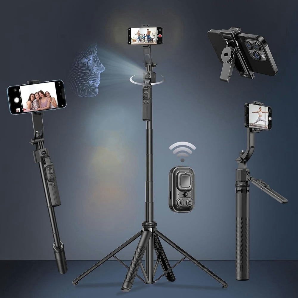 Wanalit 64-inch Auto Face Tracking Tripod: $37.99 Wanalit 64-inch Auto Face Tracking Tripod: $37.99