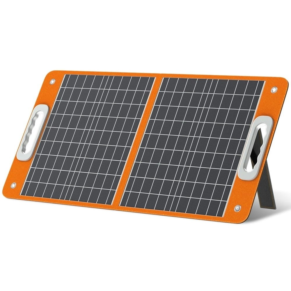 Flashfish 60W Foldable Portable Solar Panel: $80.99 Flashfish 60W Foldable Portable Solar Panel: $80.99