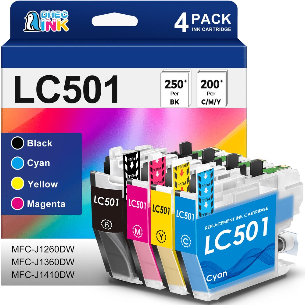 LC501 Ink Cartridge 4-Pack: $25.33 LC501 Ink Cartridge 4-Pack: $25.33