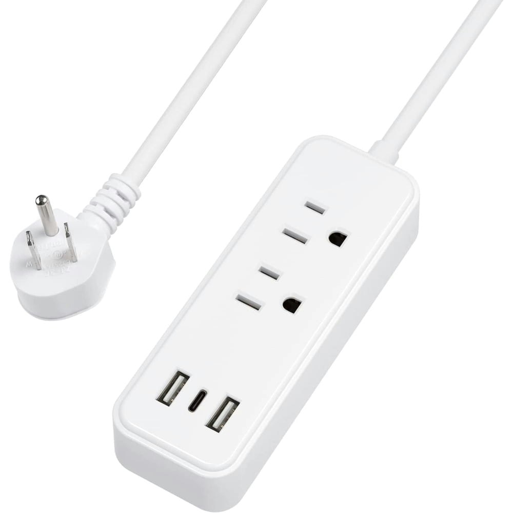 BN-Link Flat Plug Power Strip with 2 AC Outlets and 3 USB Ports: $11.33 BN-Link Flat Plug Power Strip with 2 AC Outlets and 3 USB Ports: $11.33