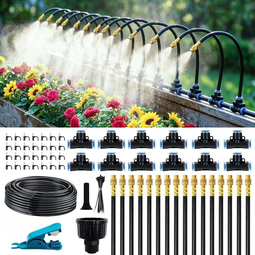 50-Foot Drip Irrigation Kit: $19.88 50-Foot Drip Irrigation Kit: $19.88
