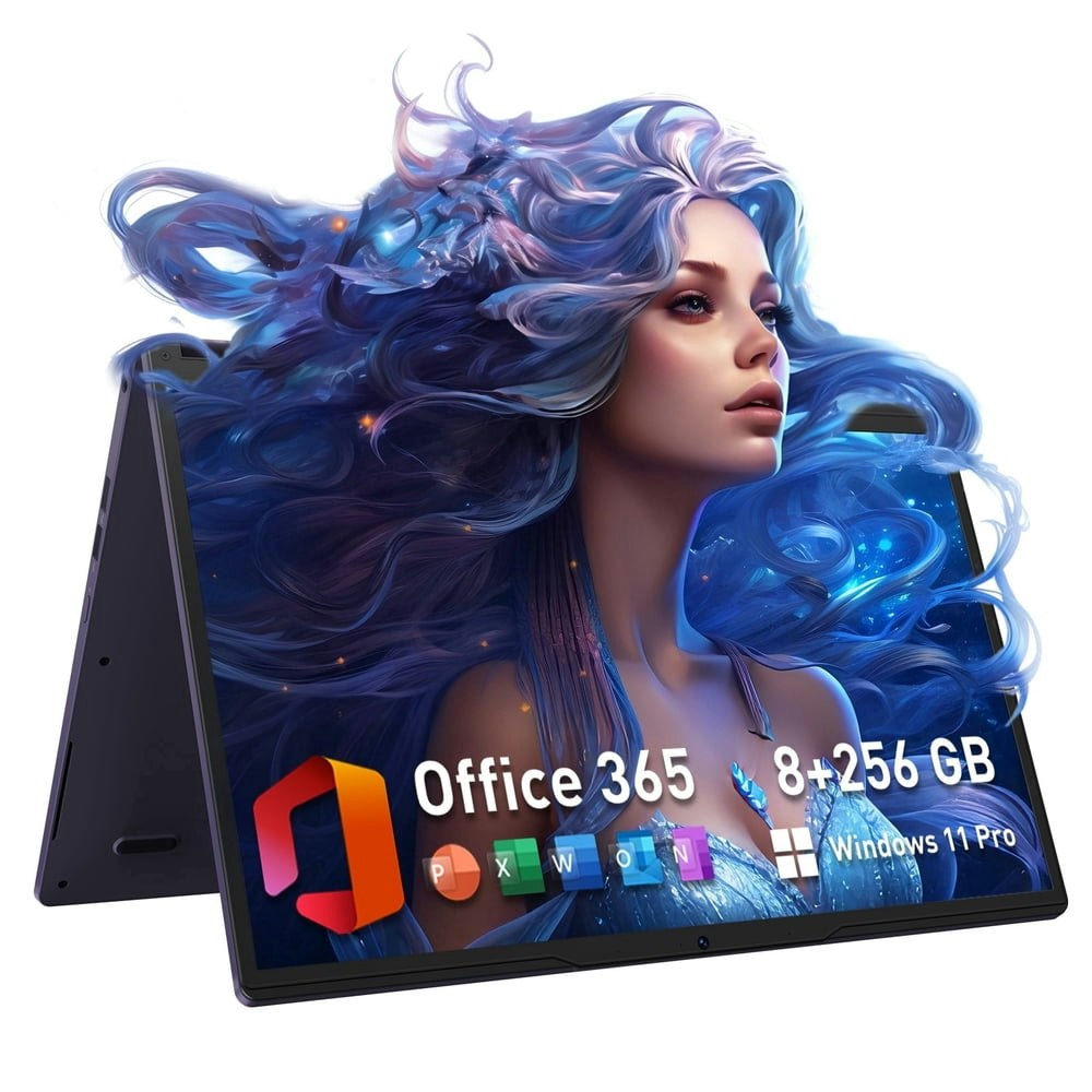 15.6-Inch 2-in-1 Touchscreen Laptop 8GB RAM 256GB SSD: $319.99