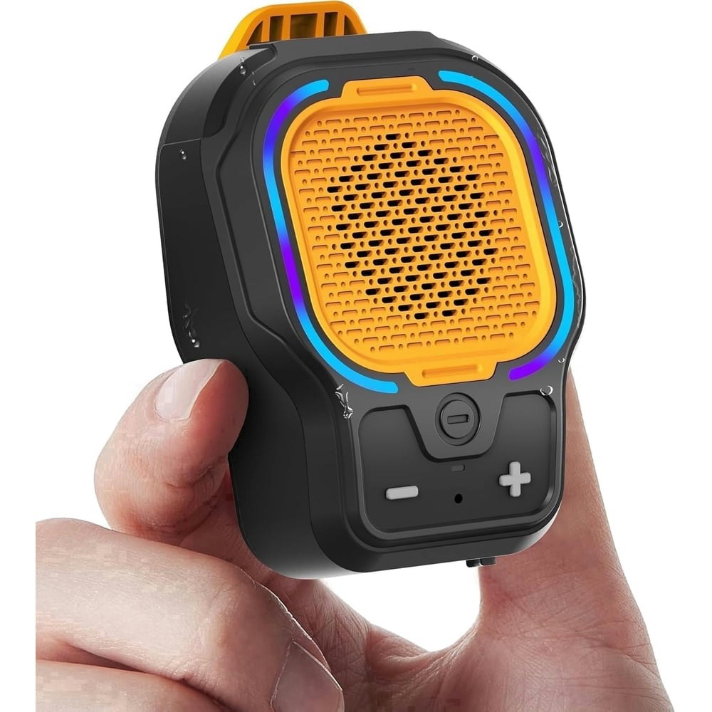 Wearable Clip-on Bluetooth Speaker: $19.89 Wearable Clip-on Bluetooth Speaker: $19.89