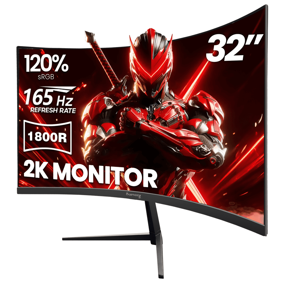 Suevery 32" 1440p FreeSync Curved Monitor: $169.99 Suevery 32" 1440p FreeSync Curved Monitor: $169.99