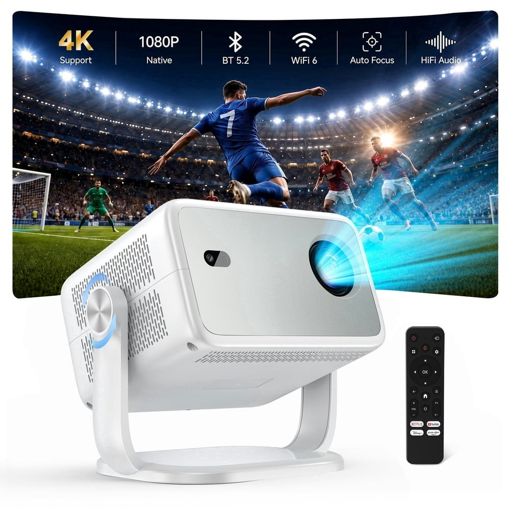 Huidun PT10 1080p Portable Smart Projector: $119.99 Huidun PT10 1080p Portable Smart Projector: $119.99