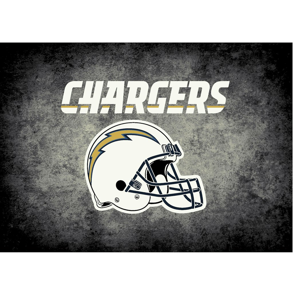 Los Angeles Chargers Imperial 5'4'' x 7'8'' Distressed Rug: $279.19 Los Angeles Chargers Imperial 5'4'' x 7'8'' Distressed Rug: $279.19