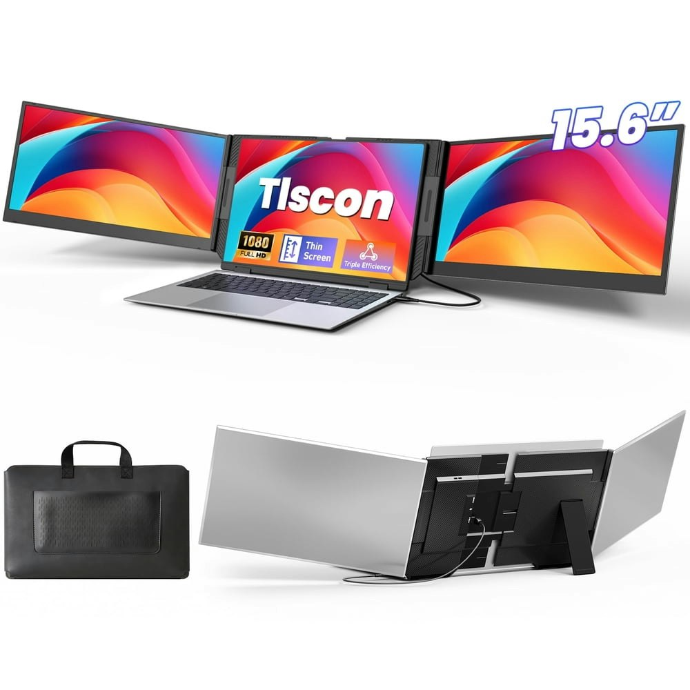 Tlscon 15.6-inch Portable Laptop Screen Extender: $209.69 Tlscon 15.6-inch Portable Laptop Screen Extender: $209.69