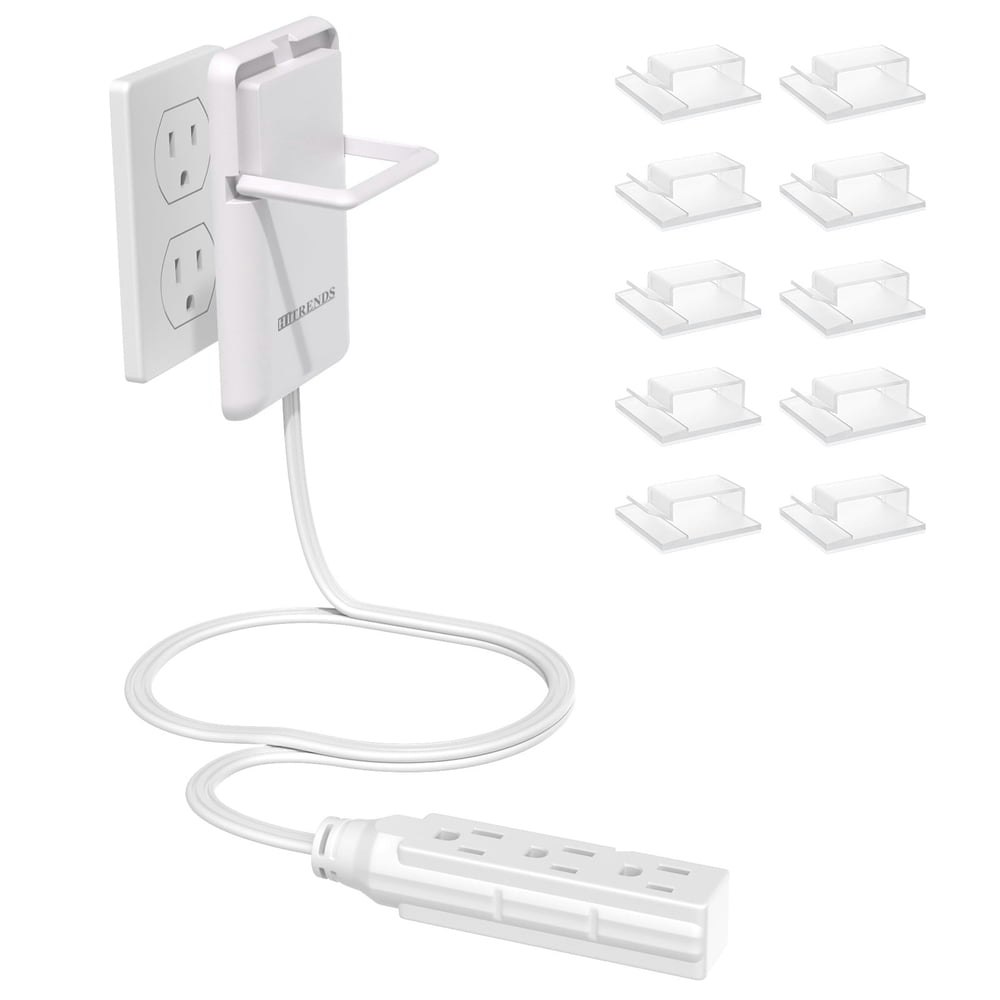 Hitrends 3-Foot Flat Plug Extension Cord: $12.59 Hitrends 3-Foot Flat Plug Extension Cord: $12.59