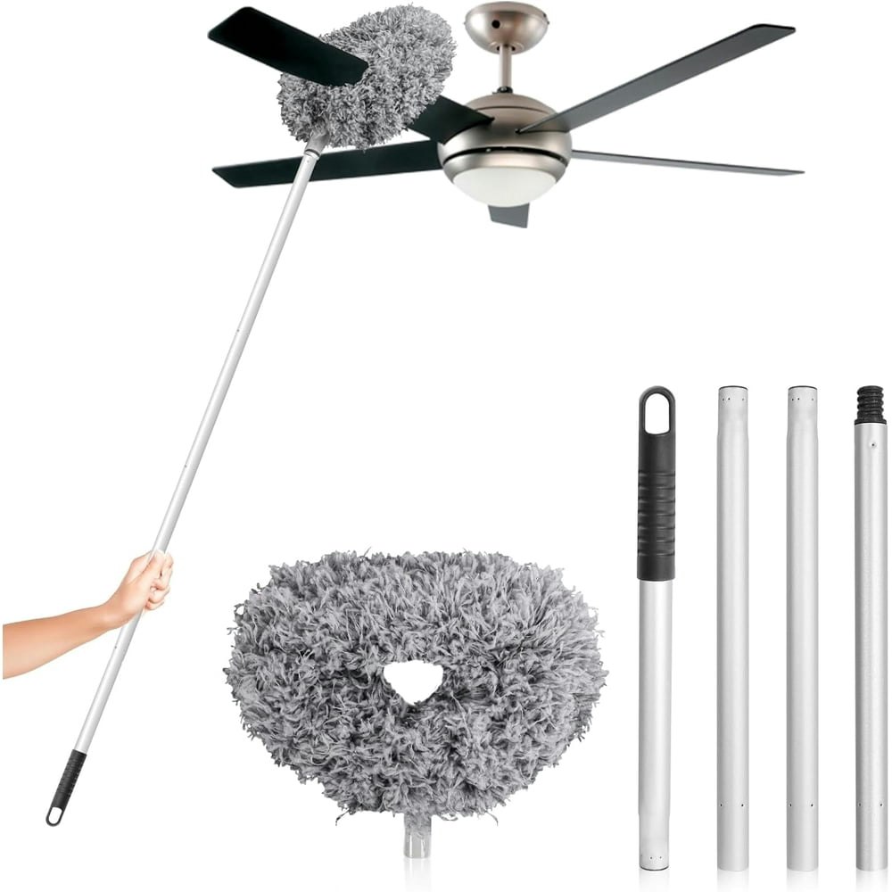 Jfengqi Extendable Microfiber Ceiling Fan Duster: $12.89 Jfengqi Extendable Microfiber Ceiling Fan Duster: $12.89
