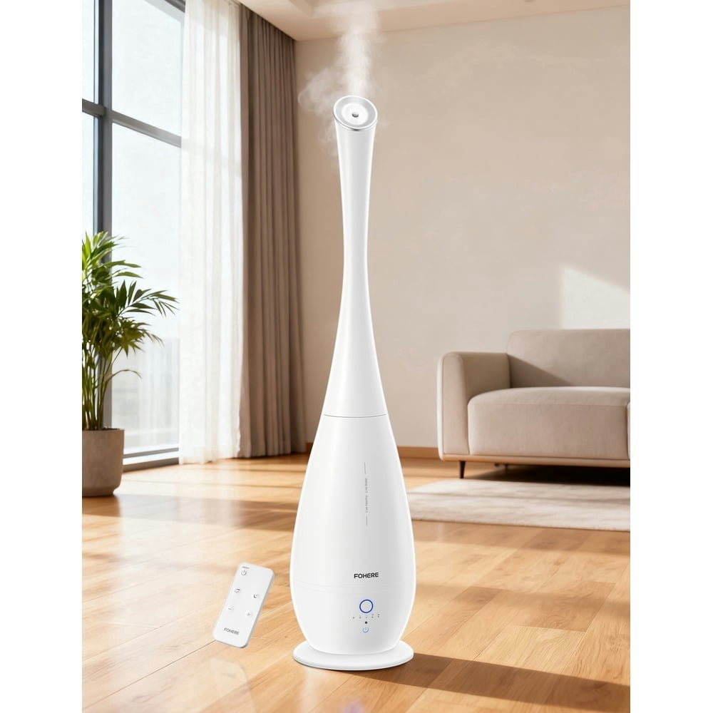 Fohere 5L Ultrasonic Cool Mist Tower Humidifier: $53.19 Fohere 5L Ultrasonic Cool Mist Tower Humidifier: $53.19