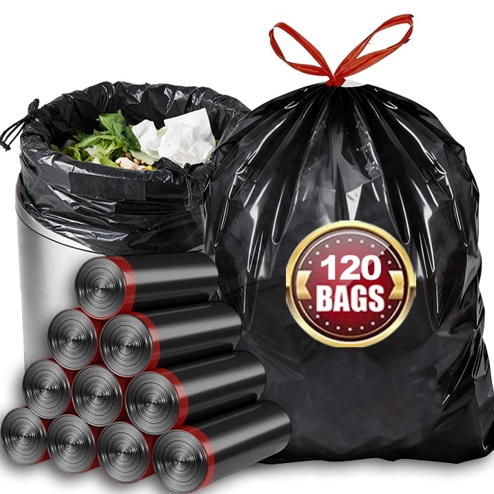 13-Gallon Heavy Duty Trash Bags 120-Pack: $15.89 13-Gallon Heavy Duty Trash Bags 120-Pack: $15.89