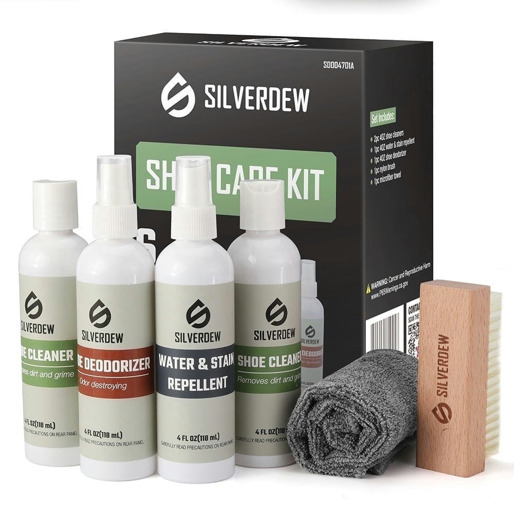 Silverdew 6-Piece Shoe Cleaning Kit: $12.99 Silverdew 6-Piece Shoe Cleaning Kit: $12.99
