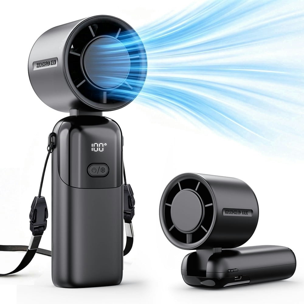 Fimilo 5-Speed 5,000mAh Handheld Fan: $12.99