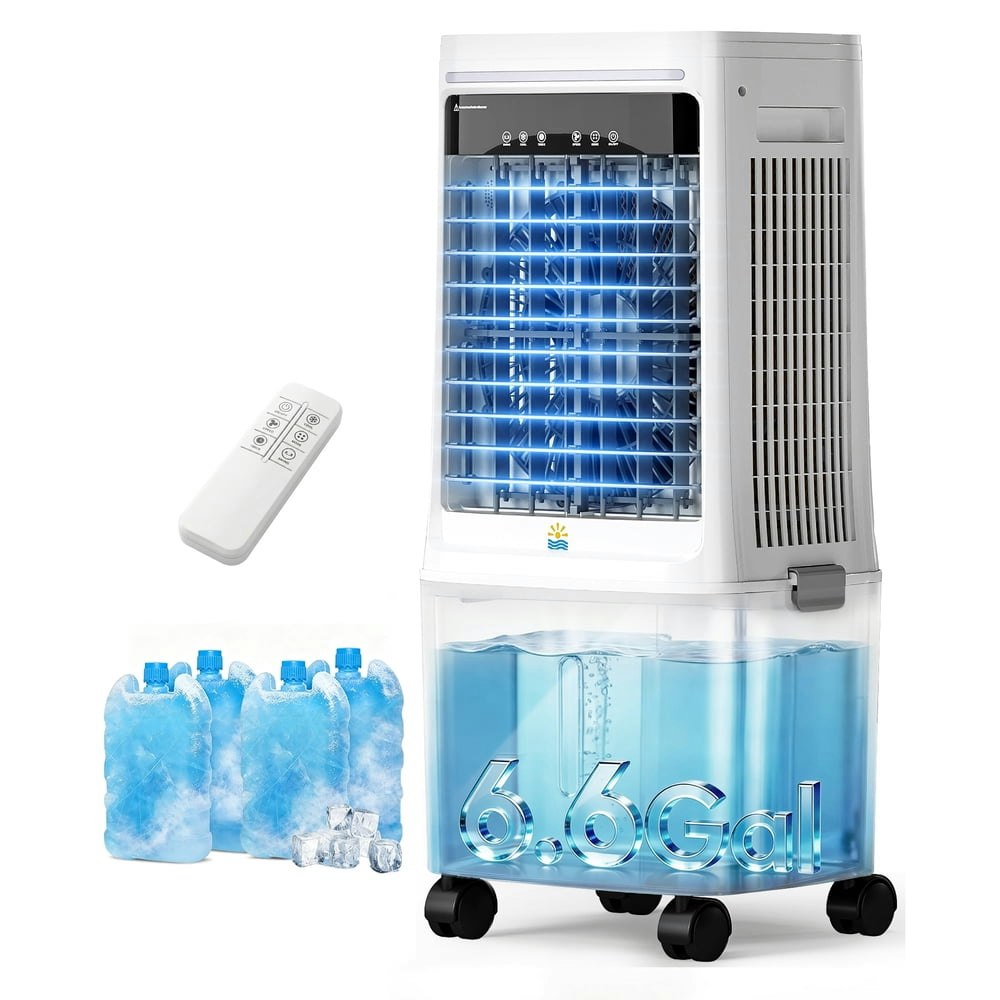 Flamemore 1,800-CFM Evaporative Air Cooler and Humidifier: $145.99 Flamemore 1,800-CFM Evaporative Air Cooler and Humidifier: $145.99