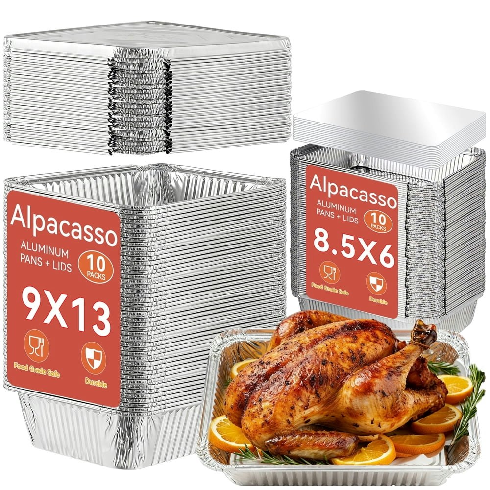 Aluminum Foil Baking Pans 20-Pack: $19.49