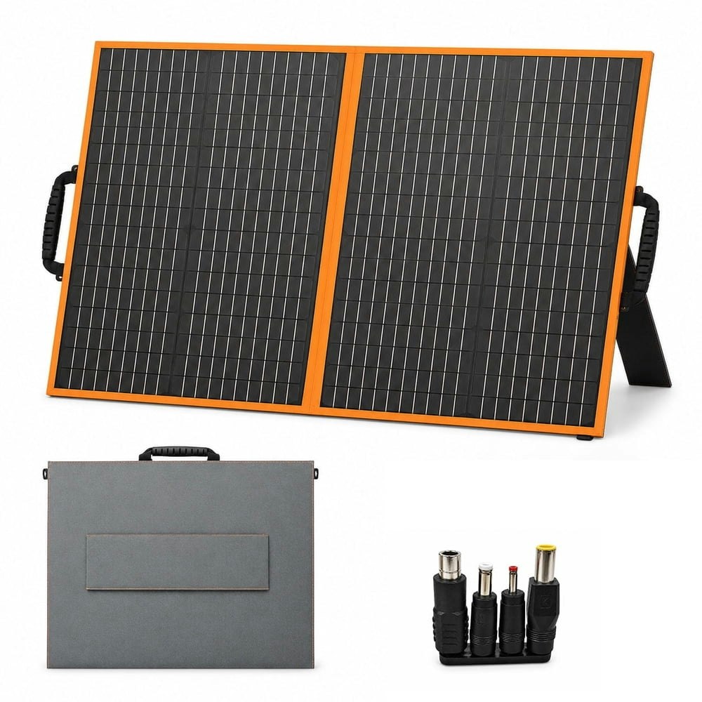 Solpowben 100W Portable Solar Panel: $88.99 Solpowben 100W Portable Solar Panel: $88.99