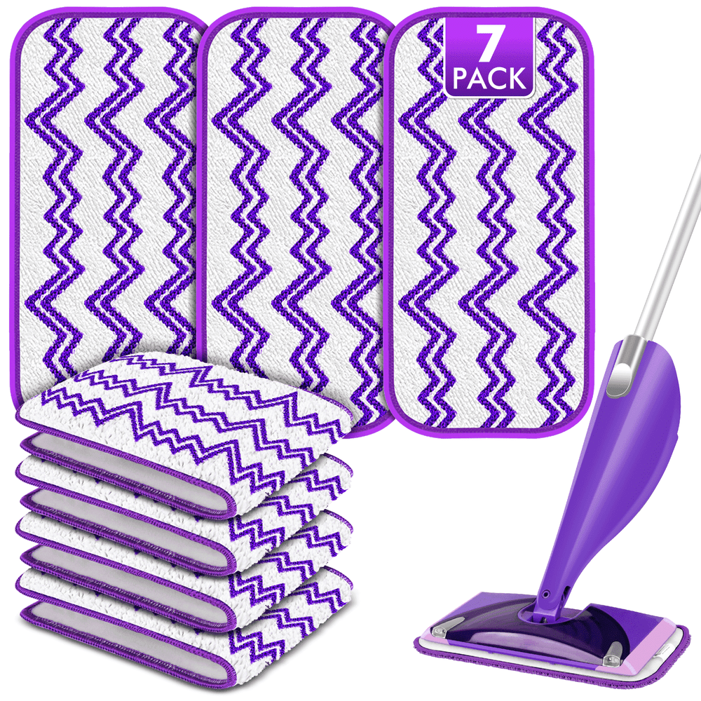 Sugarday Reusable Mop Pads for Swiffer Wet Jet 7-Pack: $12.59 Sugarday Reusable Mop Pads for Swiffer Wet Jet 7-Pack: $12.59