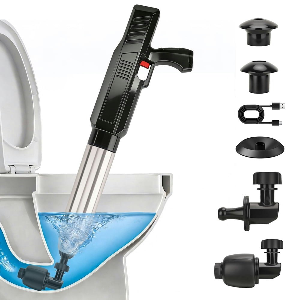 Foukus Electric High-Pressure Toilet Plunger: $35.99