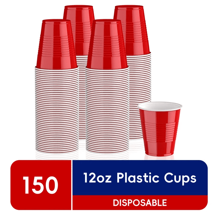 Jolly Chef 12oz Disposable Plastic Cups 150-Pack: $17.67 Jolly Chef 12oz Disposable Plastic Cups 150-Pack: $17.67