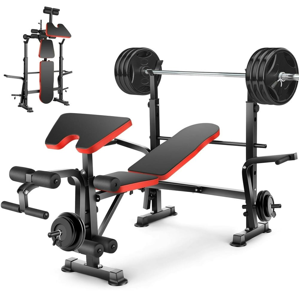Vibespark 600-Pound 5-in-1 Foldable Adjustable Weight Bench: $139.98 Vibespark 600-Pound 5-in-1 Foldable Adjustable Weight Bench: $139.98