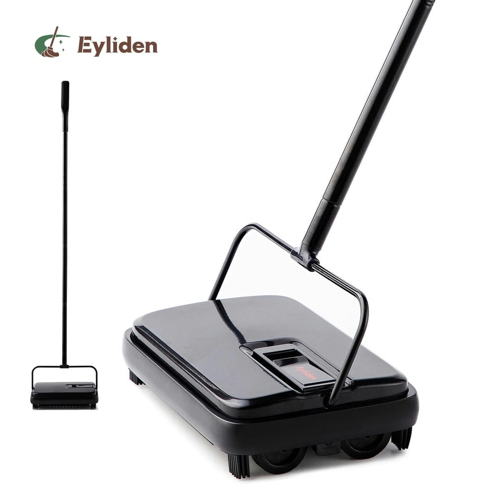 Eyliden Lightweight Hand Push Carpet Sweeper: $19.98