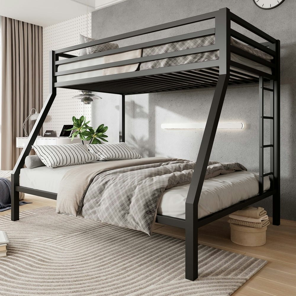 Amolife Twin over Full Metal Bunk Bed: $189.91 Amolife Twin over Full Metal Bunk Bed: $189.91