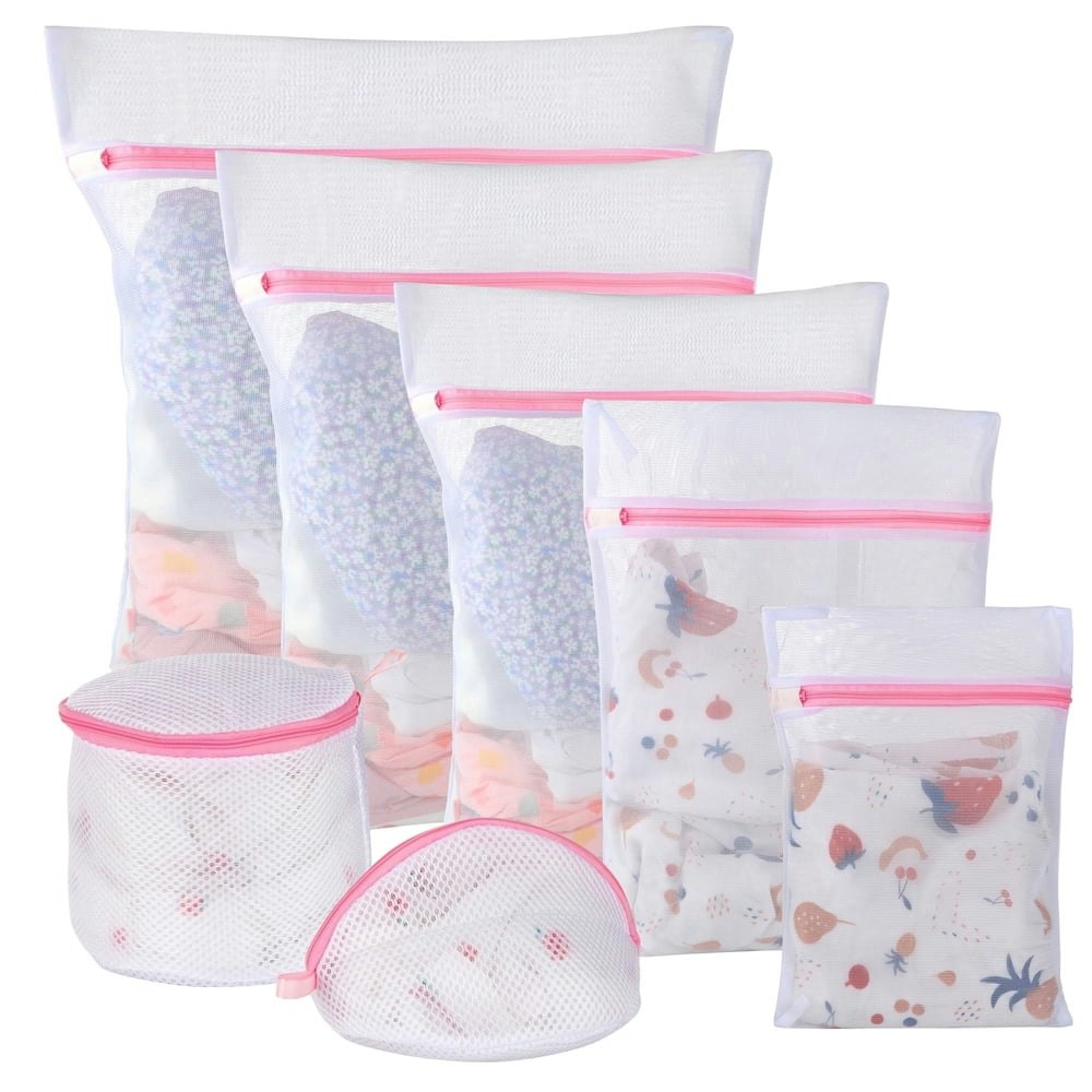 Mesh Laundry Bags 7-Pack: $9.50 Mesh Laundry Bags 7-Pack: $9.50