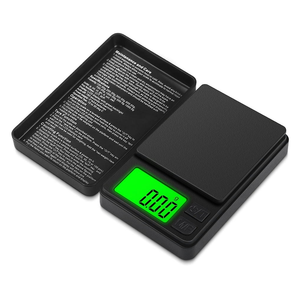 1,000g Digital Pocket Scale: $10 1,000g Digital Pocket Scale: $10