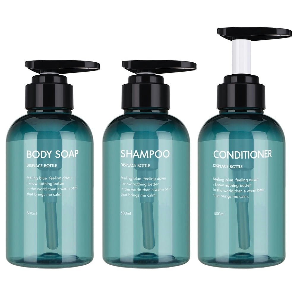 Abaima 10-ounce Shampoo Pump Bottle 3-Pack: $10.99 Abaima 10-ounce Shampoo Pump Bottle 3-Pack: $10.99