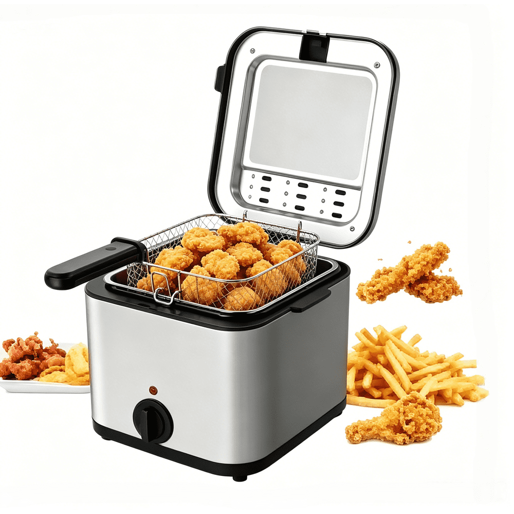 Aoresac 1,000W 2.5L Electric Deep Fryer: $29.99 Aoresac 1,000W 2.5L Electric Deep Fryer: $29.99